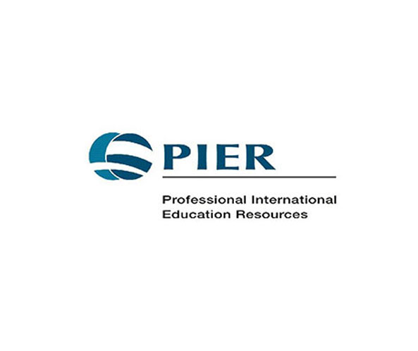 PIER logo in partnership with Argus Education for global education resources